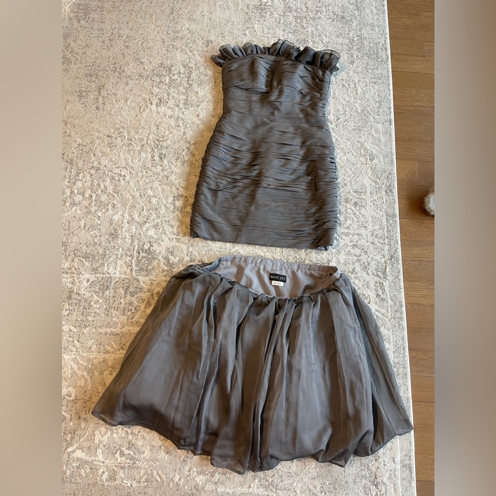 Bari Jay maxi with detachable skirt.